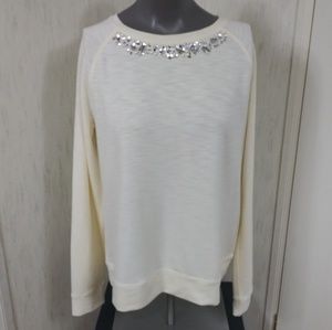 Cream JCP sweater (M) Inv 9/15